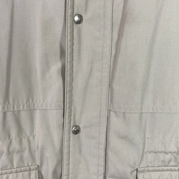 London Fog Men Snaps & Zip Faux Sherpa Warm Lined Jacket Size 44 Long